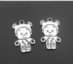 alloy fashion baby charms for hobby craft