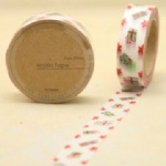 Gift box printed washi tape for christmas decorating