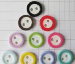 two-tone cute plastic buttons wholesale