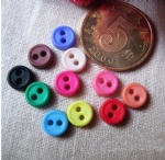 mini round plastic buttons with lace