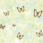 Butterfly pattern paper for scrapbooking