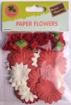 Wedding set scrapbook paper flowers-rose flowers-cardmaking embellishments