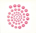 50pcs pink pearls sticker