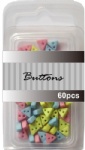 Baby set assort mini triangle buttons wholesale-6mm plastic buttons